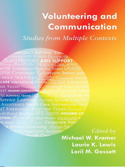 Title details for Volunteering and Communication by Michael W. Kramer - Wait list